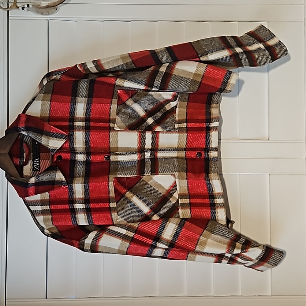 Zara XL  flannel jacket